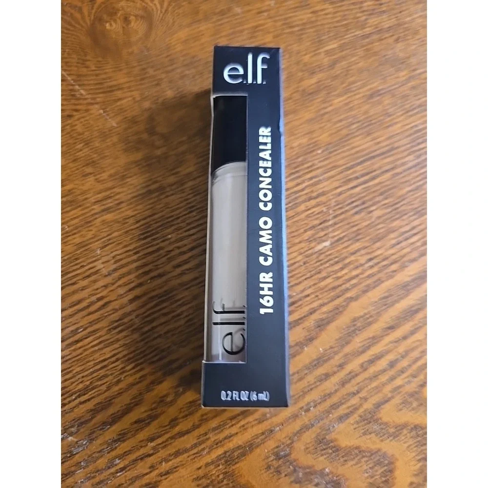 e.l.f. 16Hr Camo Concealer Full Coverage Formula, Medium Sand, 0.203 Fl Oz